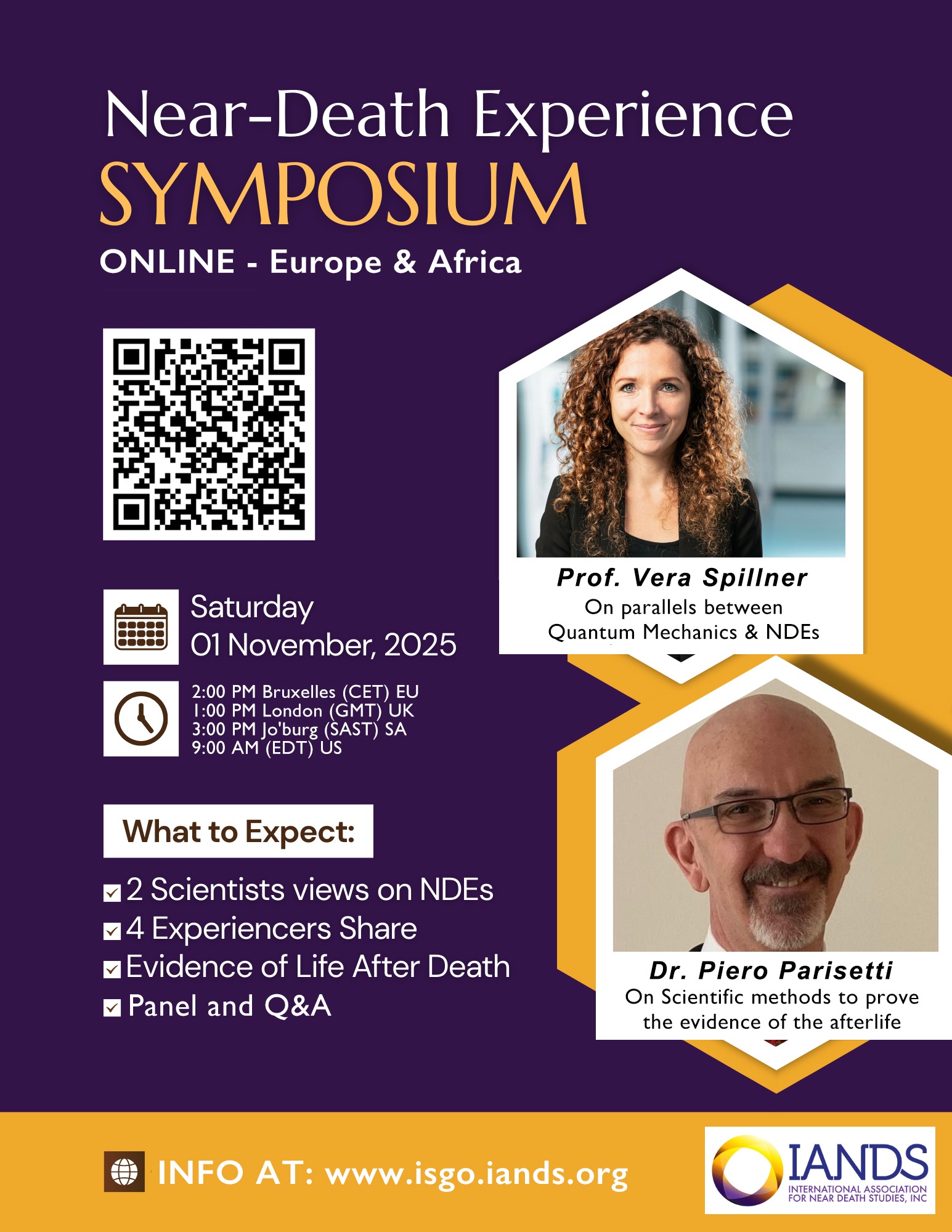 Near-Death Experience Symposium Europe and Africa (ONLINE)